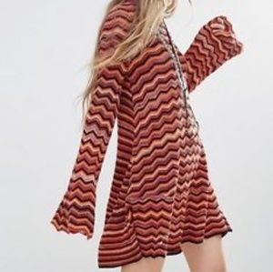 Free people 'Ziggy striped sweater dress'