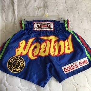 Muay Thai kickboxing shorts