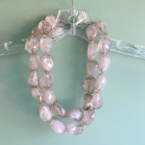 VGUC lavender stone necklace from Anthropologie