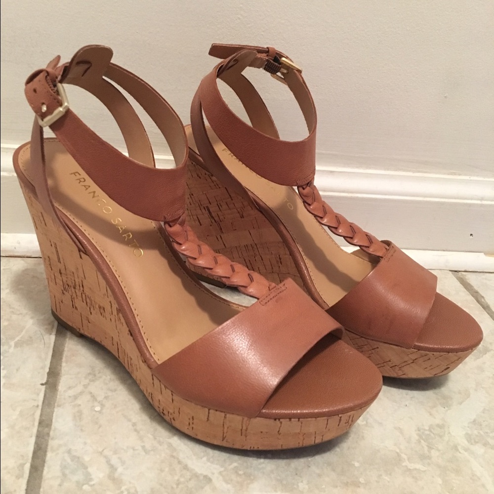 Franco Sarto Wedges Size 6.