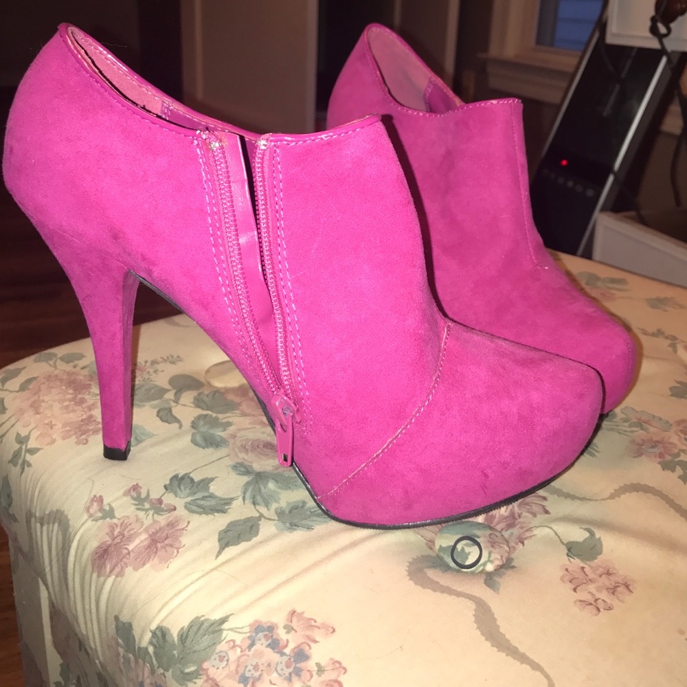Fusion Bootie Heels