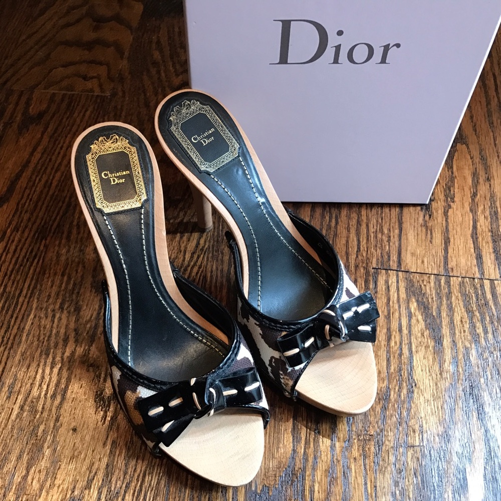 Christian Dior strappy sandals, size 8. Worn ONCE!