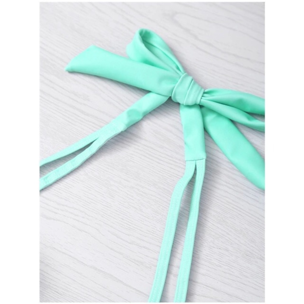 ✨HP!✨🐠Mint Green Ombre Sexy Shell Bikini Set🐠 - Picture 3 of 8