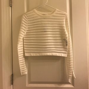 Crop top Long sleeve shirt