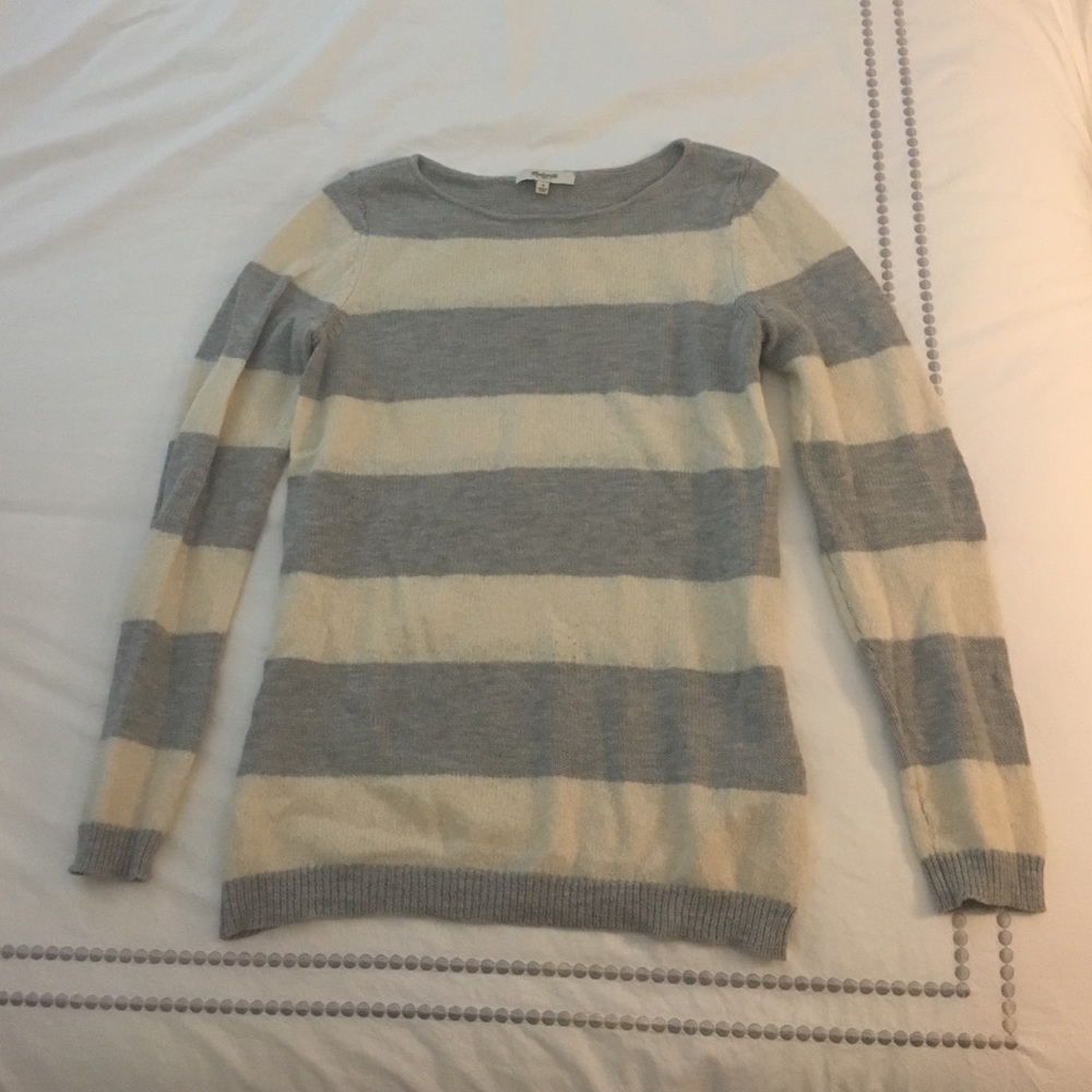 Striped Madewell sweater