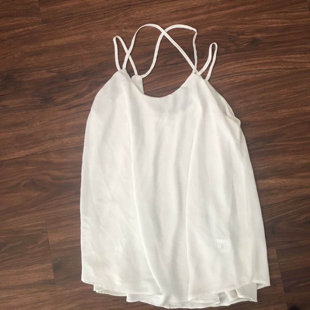 Super cute strappy tank top!