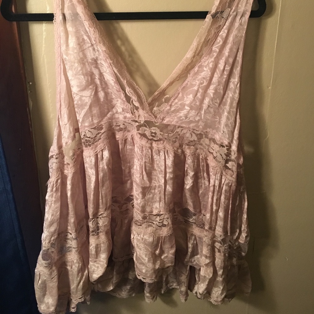 Lace tank top