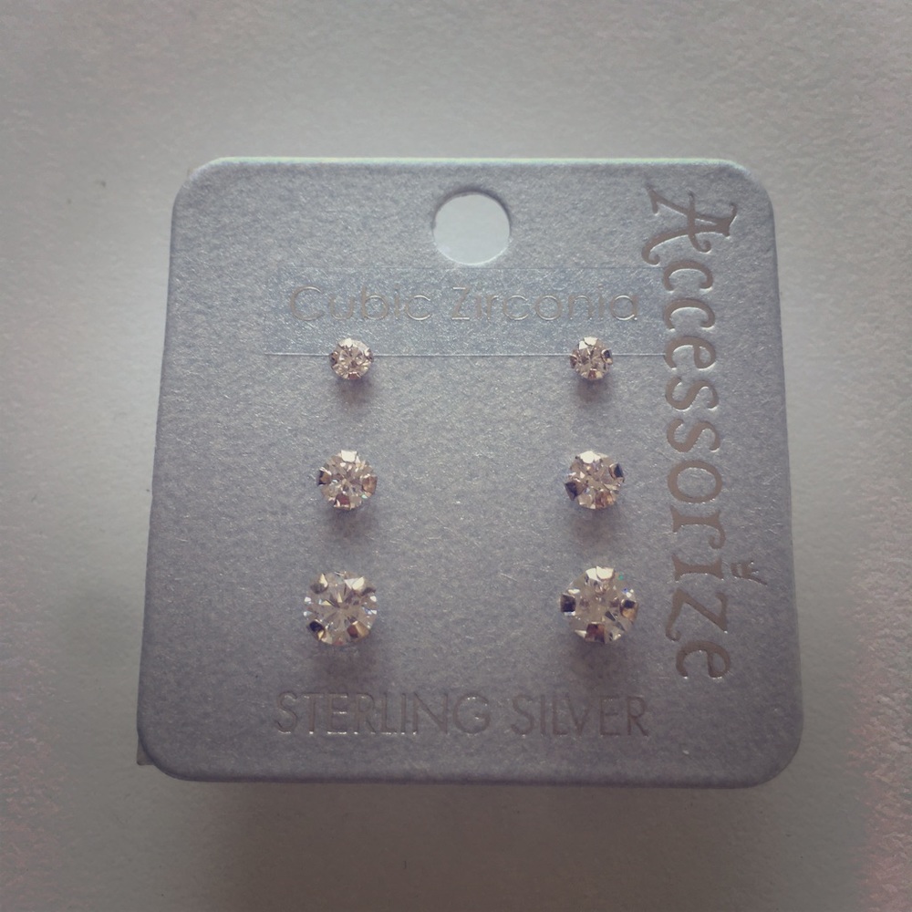 Sterling silver earrings