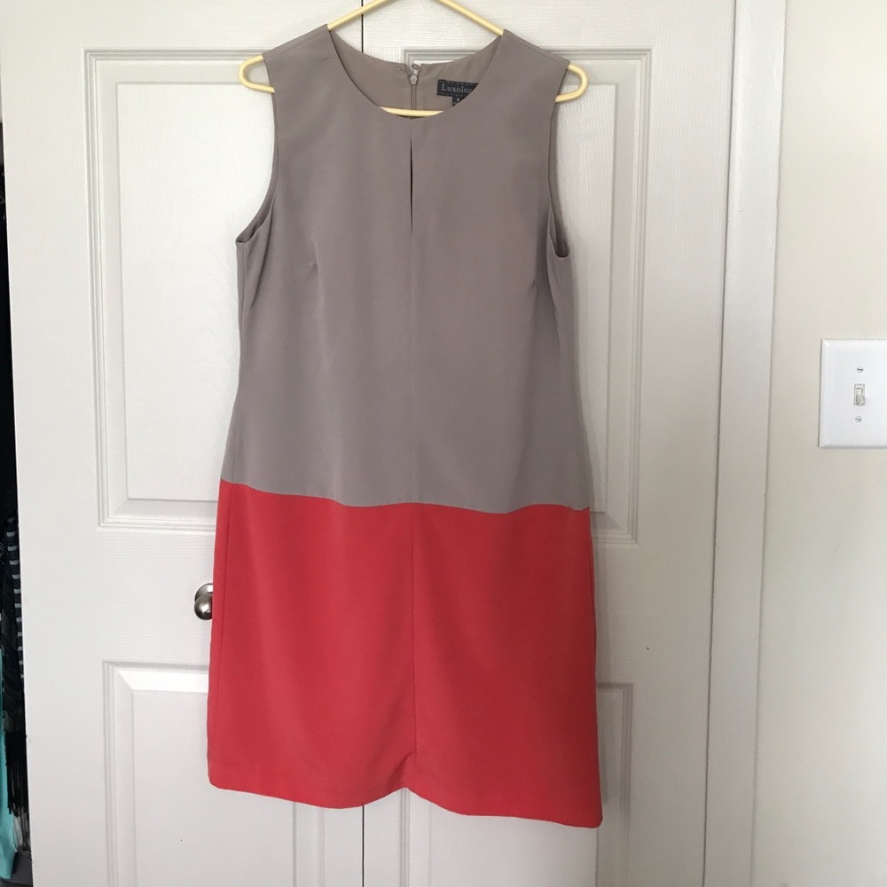 Spring Color Block Dress