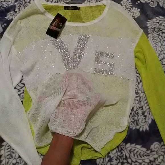 Wise & pretty brand mesh long sleeve - Picture 2 of 3