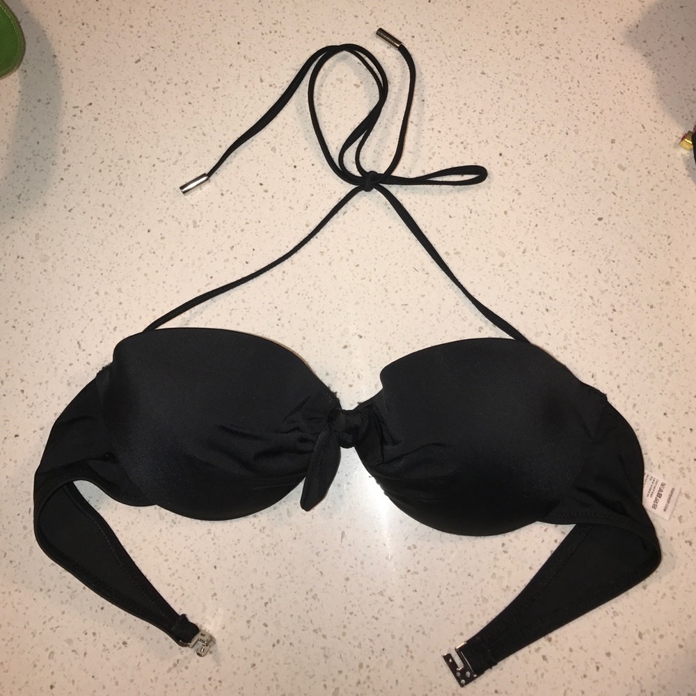 TOPSHOP strapless bikini top