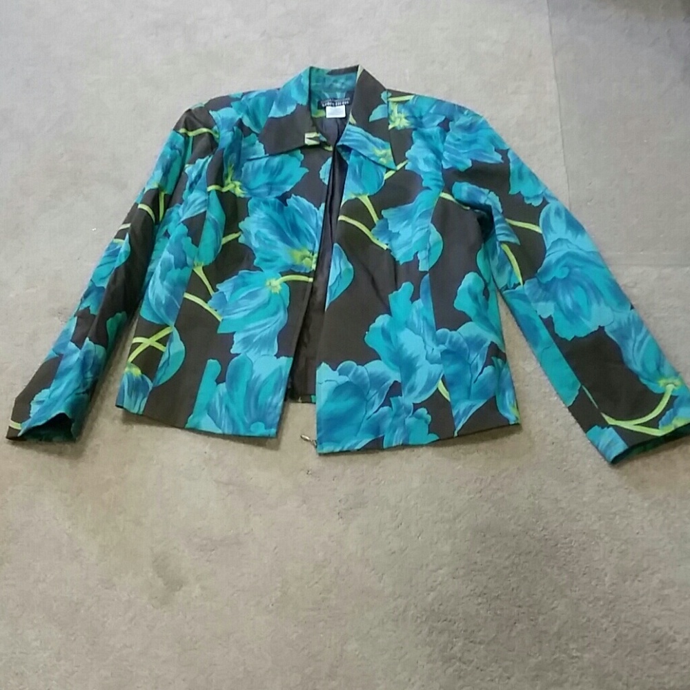 FLORAL PRINT BLAZER