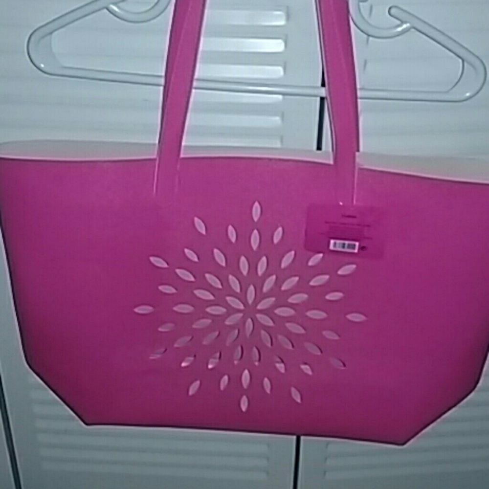 Fun and playful cutout Tote