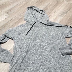 Halloween & Graham soft hooded pullover sweater