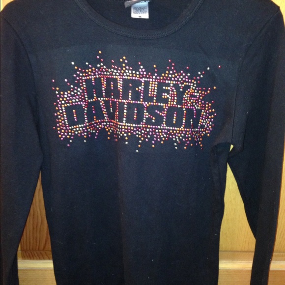 Harley Davidson long sleeved tee - Picture 1 of 3