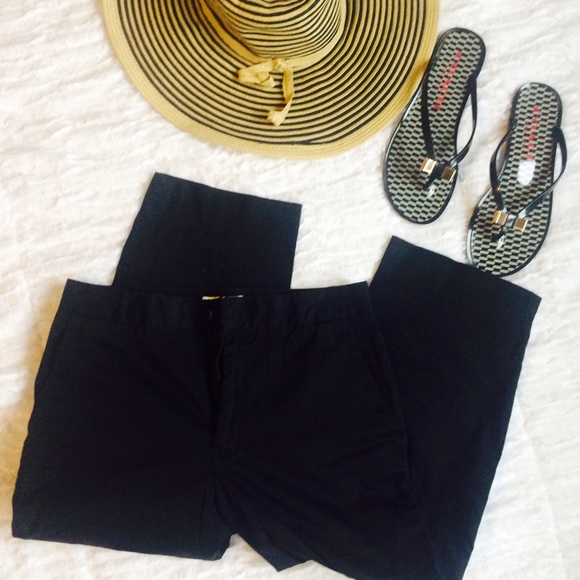 Vintage Fairways & Greene | Black Capris - Picture 2 of 7