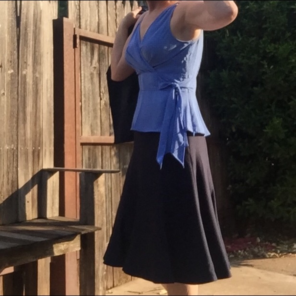 Dress suit. Navy. 3 pc.
