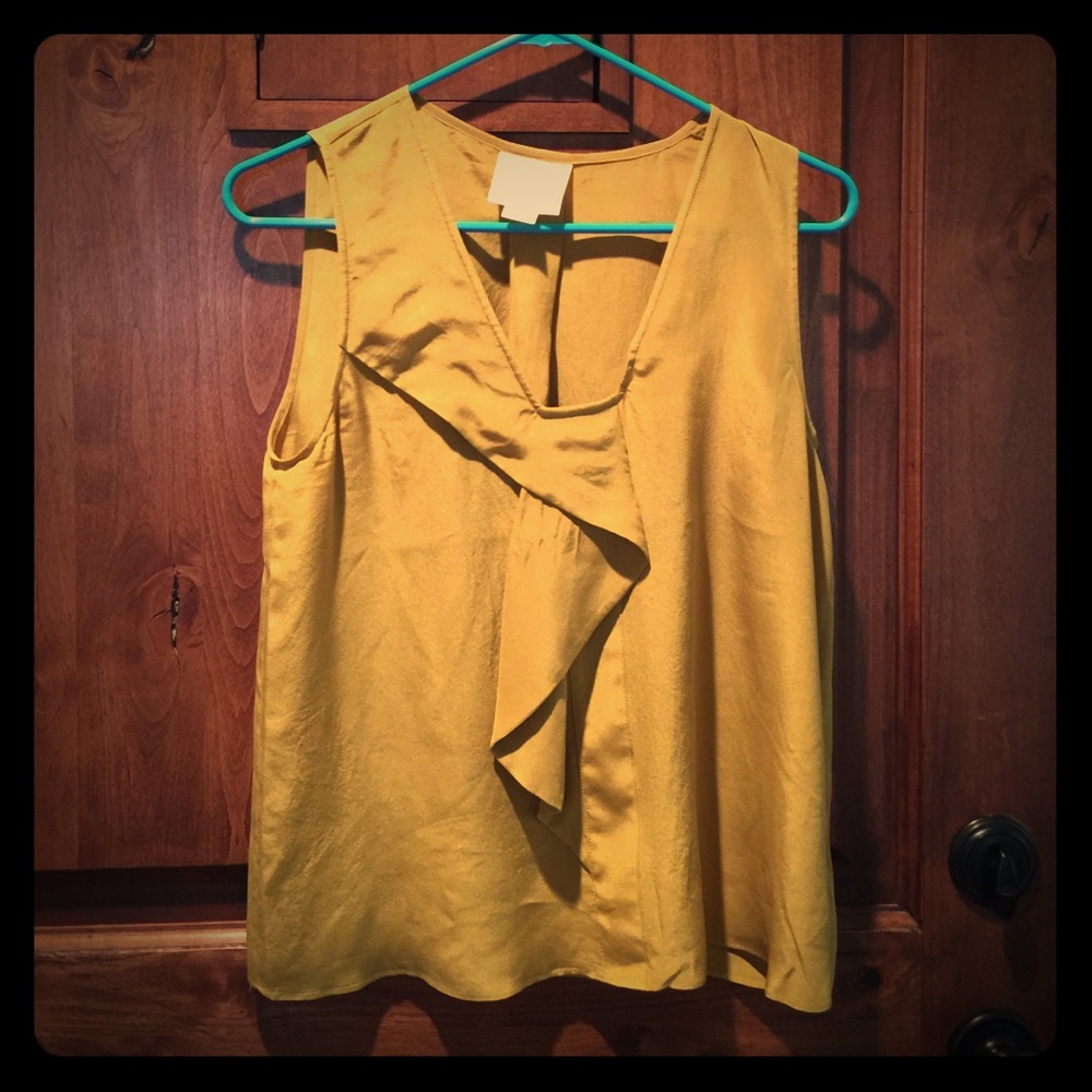 Anthropologie Silk Tank