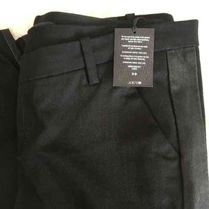 Joe's Jeans Leather Side Panels Asymmetrical Waist