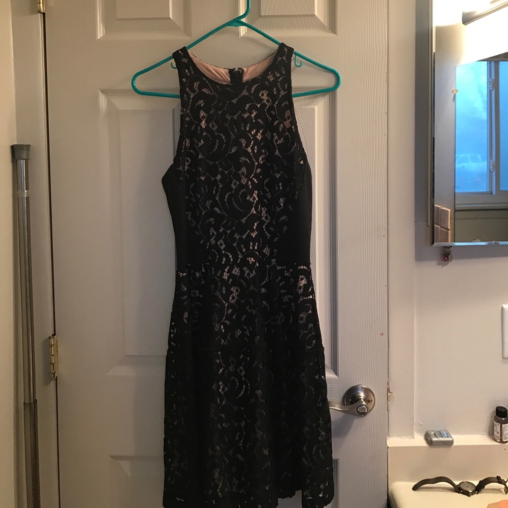 Lace Halter Dress