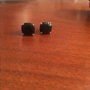 Kate spade black studs