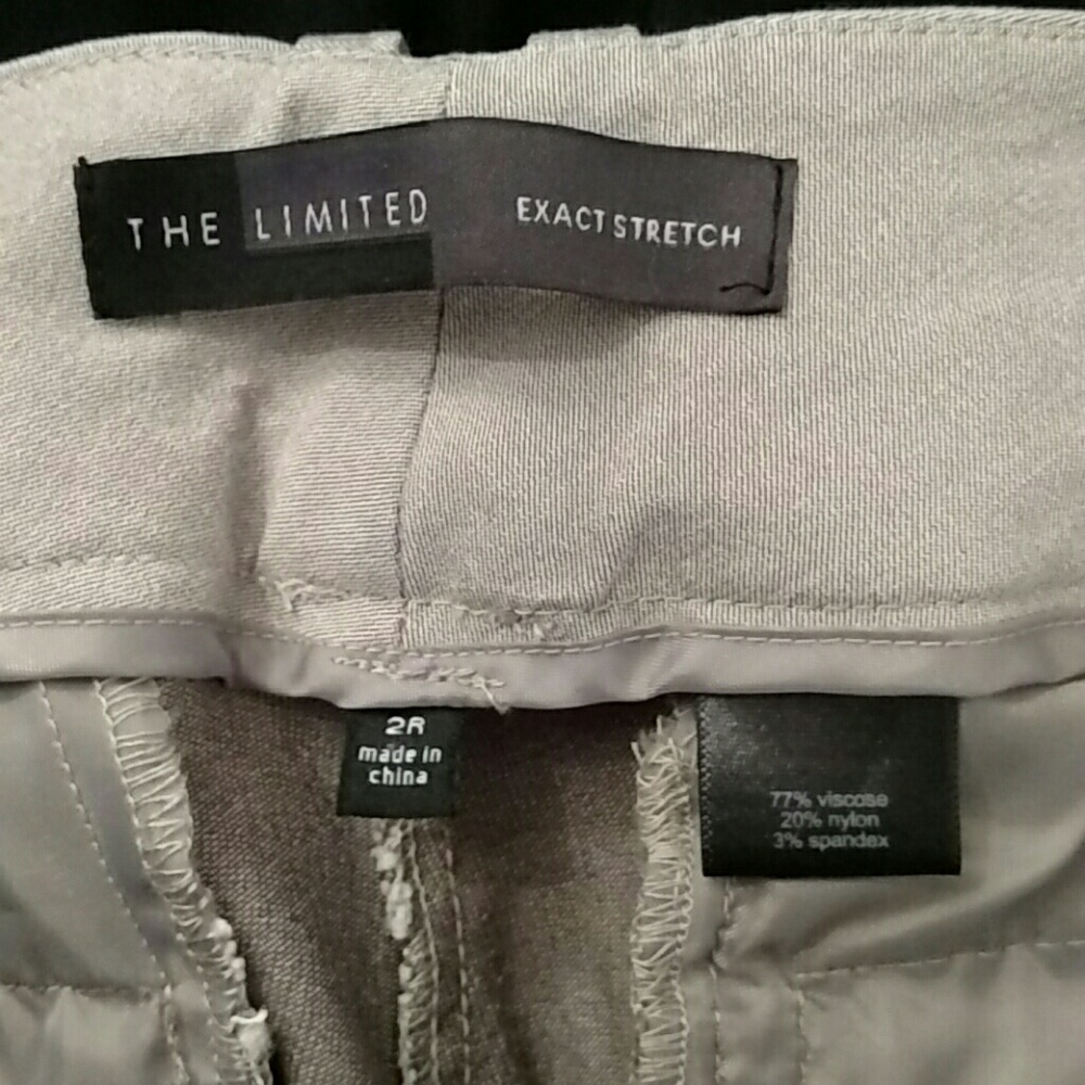 The Limited exact stretch cropped pants