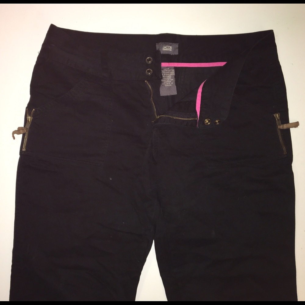 Casual Black Jeans Cargo