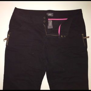 Casual Black Jeans Cargo