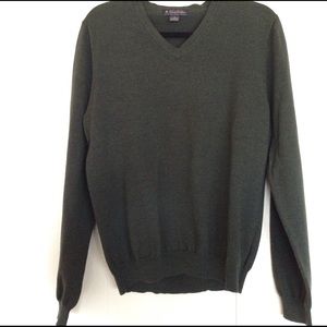 Brooks Brothers Wool V-Neck Sweater