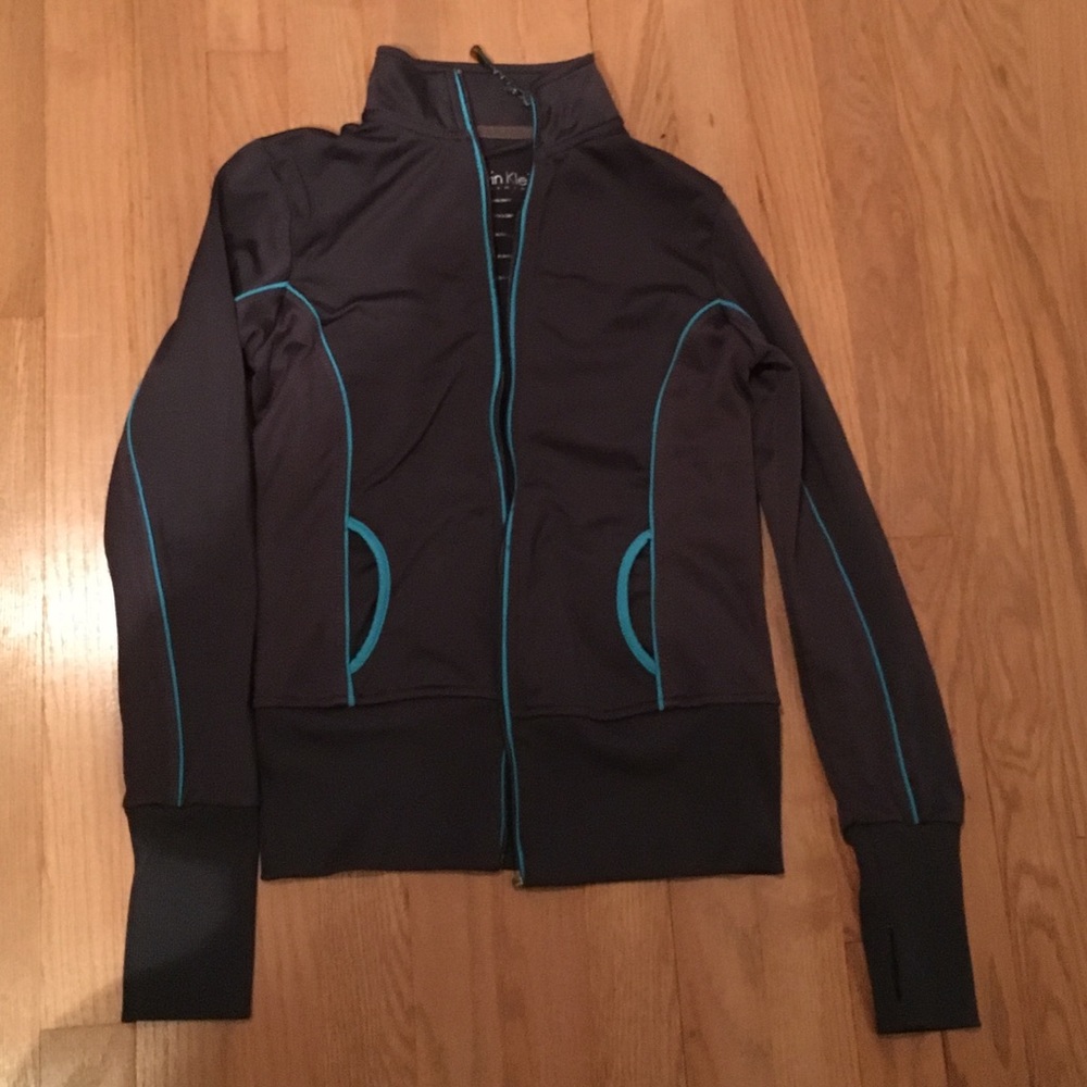 Zip-up athletic jacket