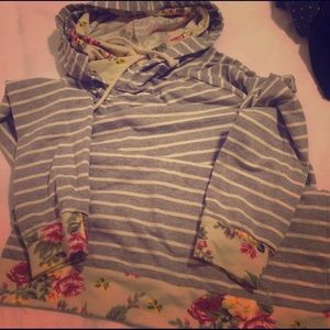 Ampersand & ave double hooded sweatshirt XL