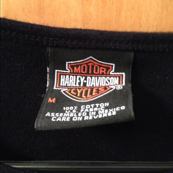 Harley Davidson long sleeved tee - Picture 3 of 3