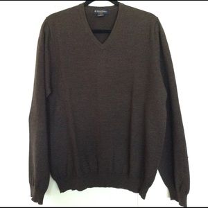 Brooks Brothers Wool V-Neck Sweater