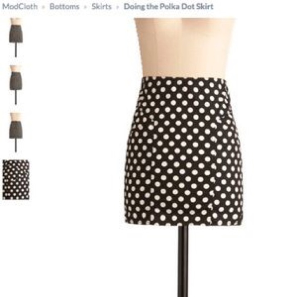 MINKPINK Doing the Polka Dot Skirt