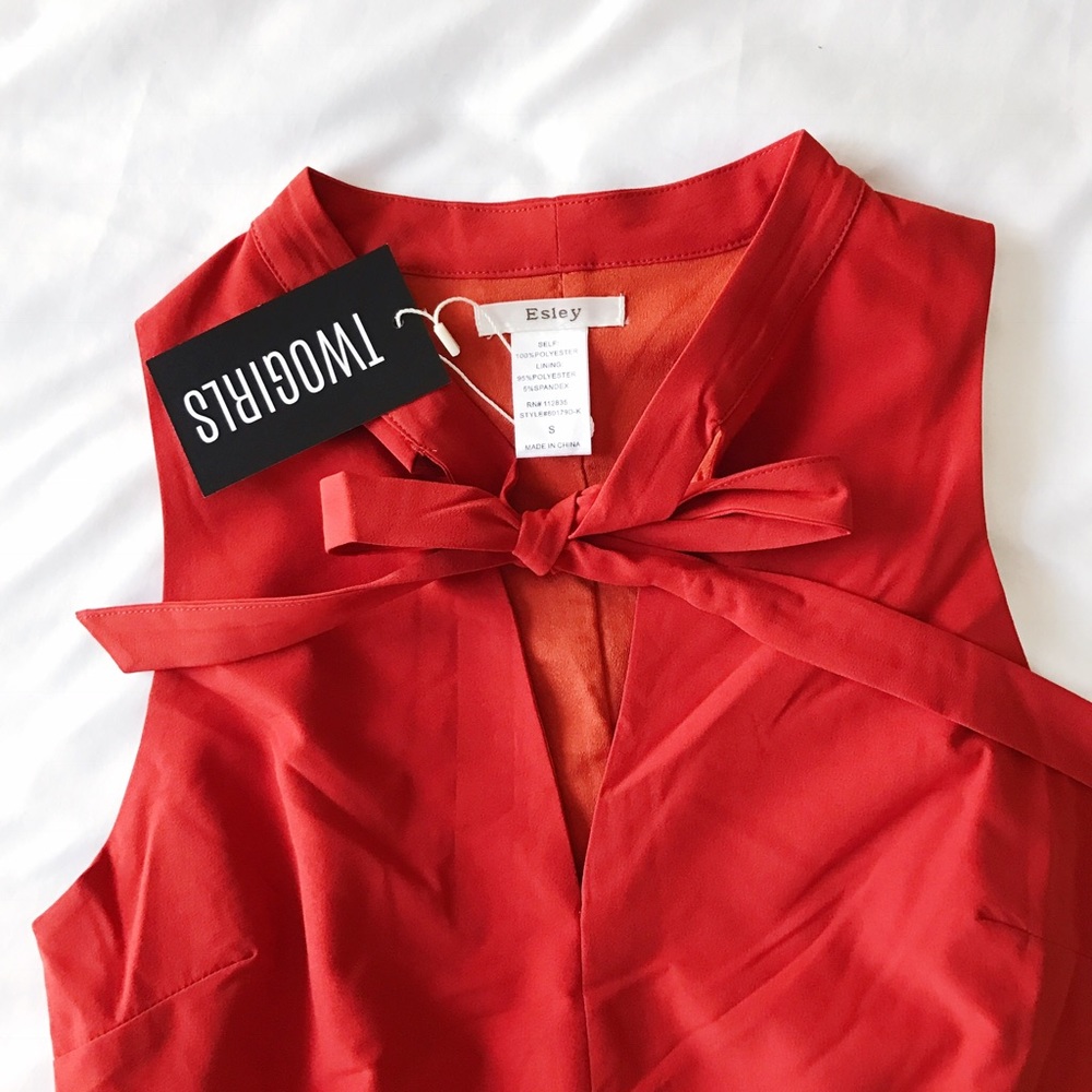 ๐ฟTie Neck Dress๐ฟ - Picture 3 of 8