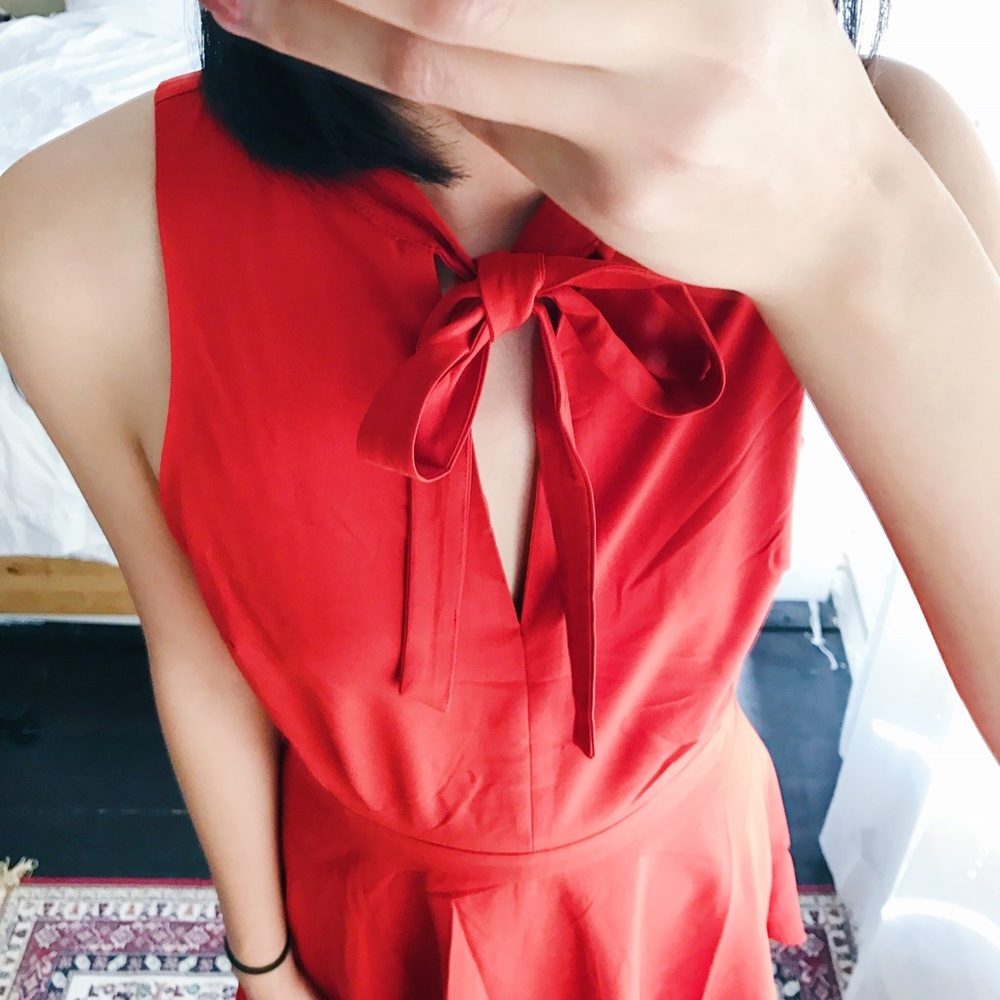 ๐ฟTie Neck Dress๐ฟ - Picture 7 of 8