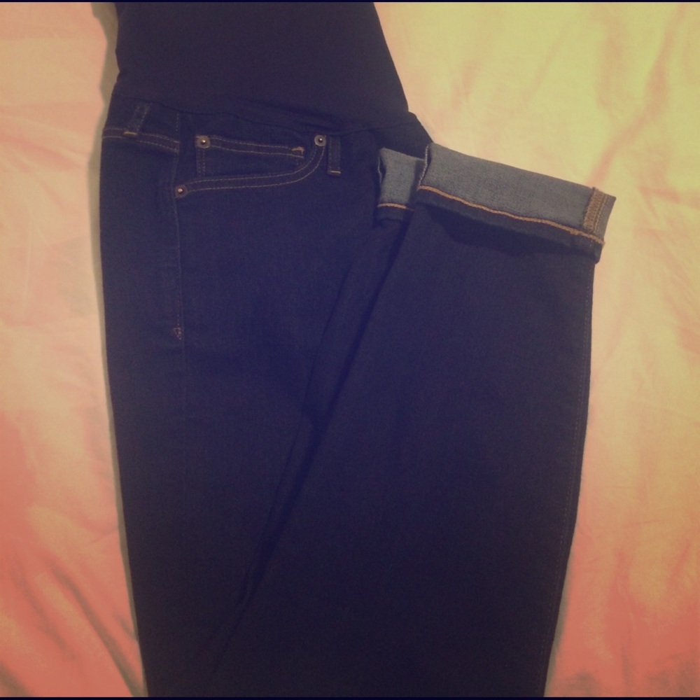 Gap Maternity 31 r/ 12 true skinny jeans