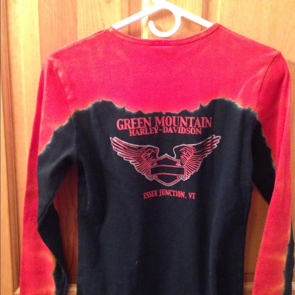 Harley Davidson long sleeved tee - Picture 3 of 4