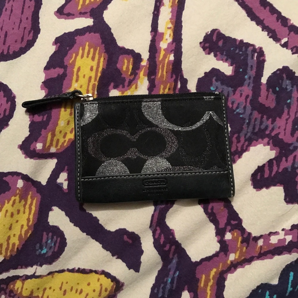 Authentic Coach change purse