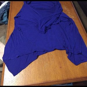 Blue shark bite tunic 3x