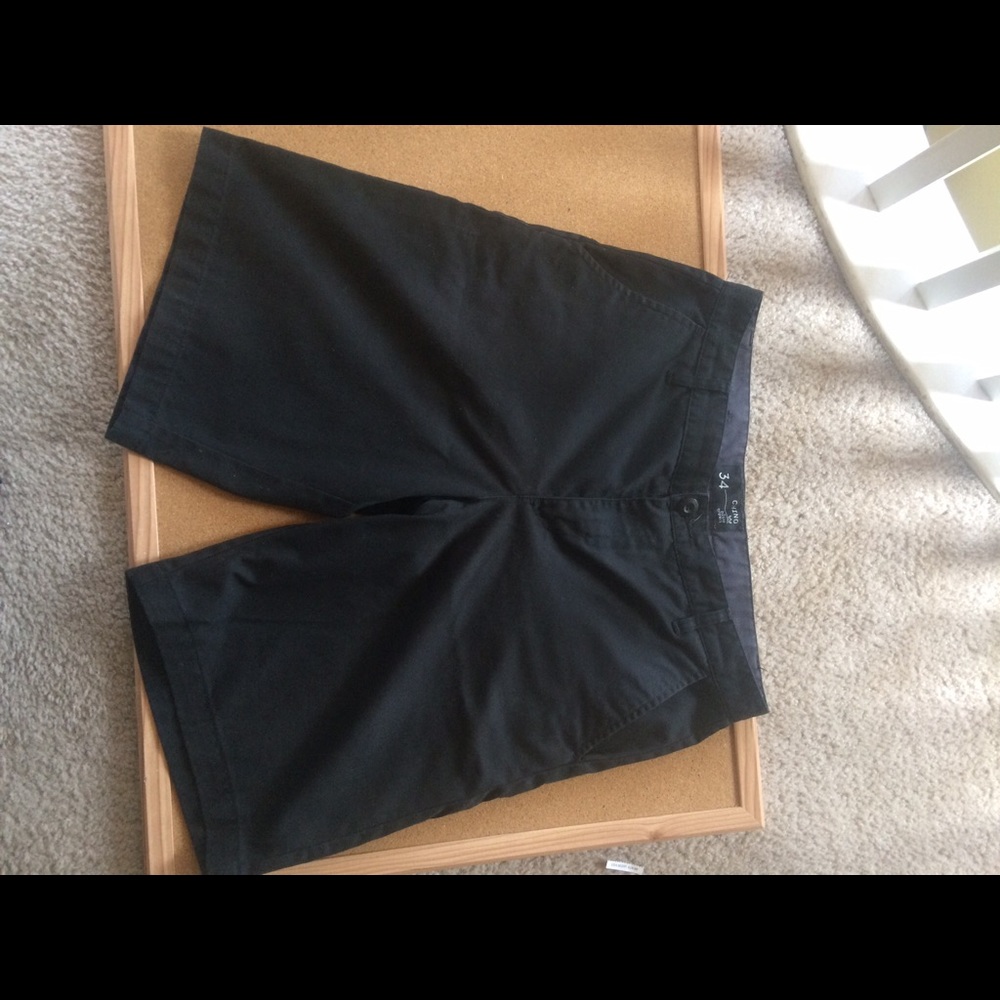 Men black chino rsq shorts tilly size 34