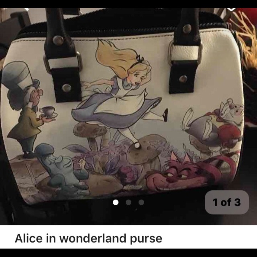 Alice in wonderland purse