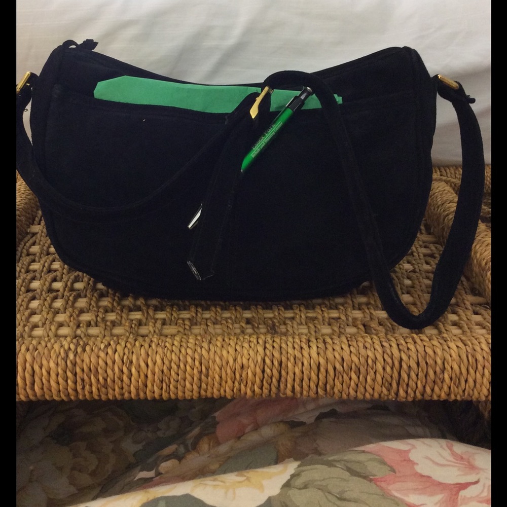 EUC suede pocketbook