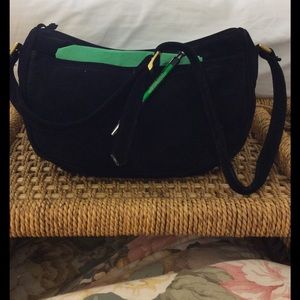 EUC suede pocketbook