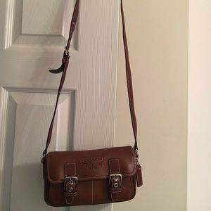 Leather Coach Crossbody Purse