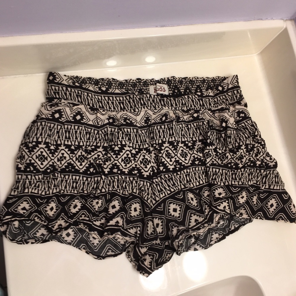 B&W Aztec Shorts