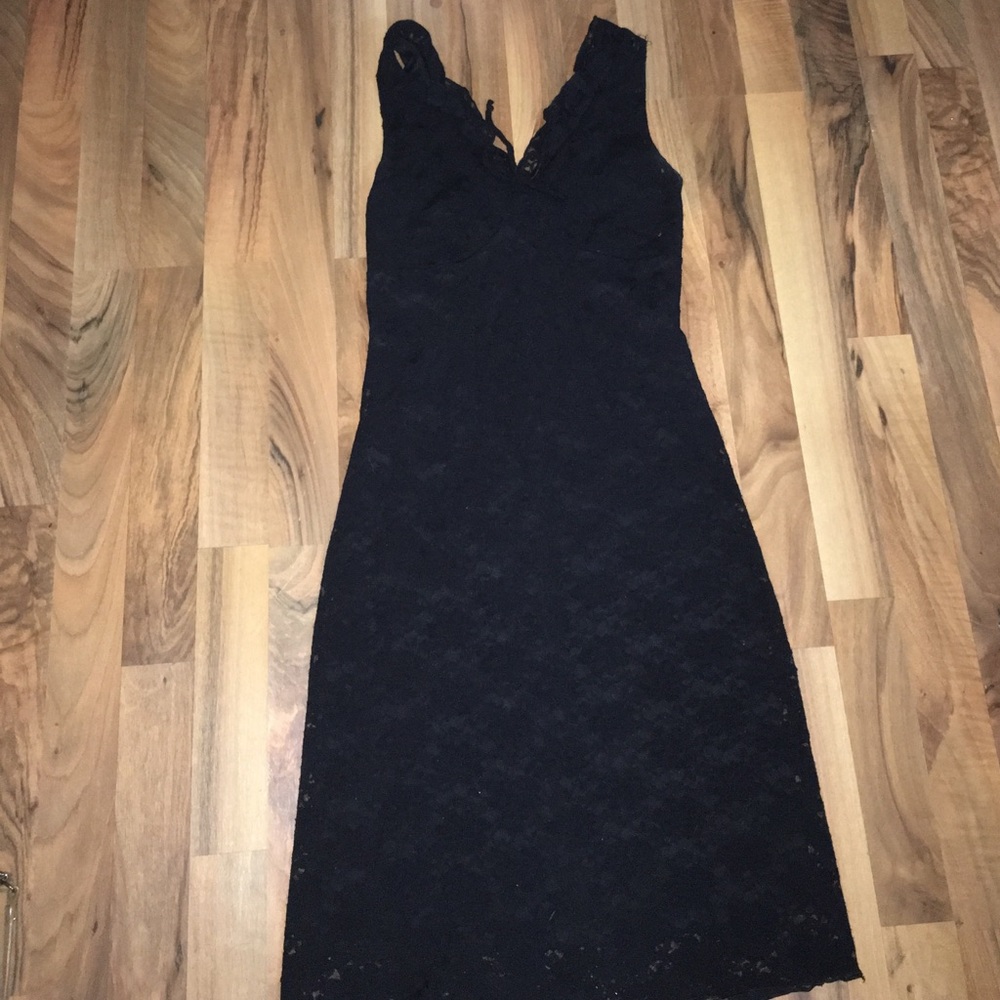 Black Lace Dress