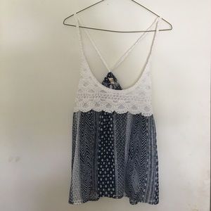 Hollister razorback tank