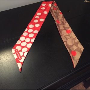 Coach scarf