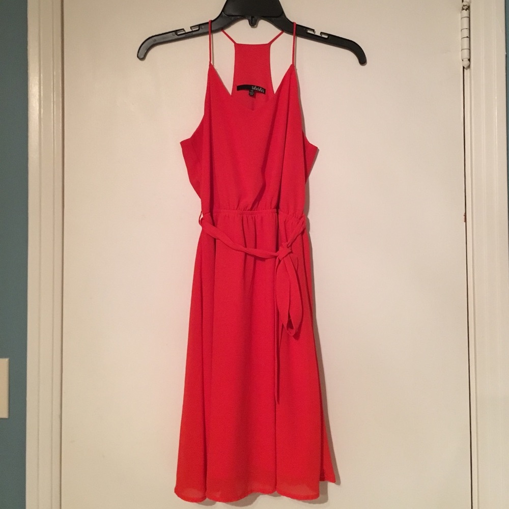 Orange dress